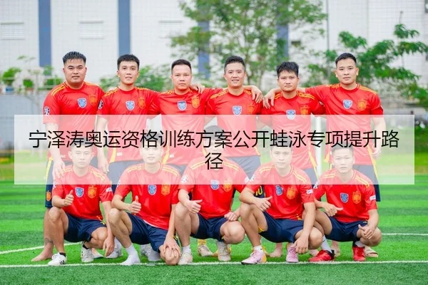 宁泽涛奥运资格训练方案公开蛙泳专项提升路径